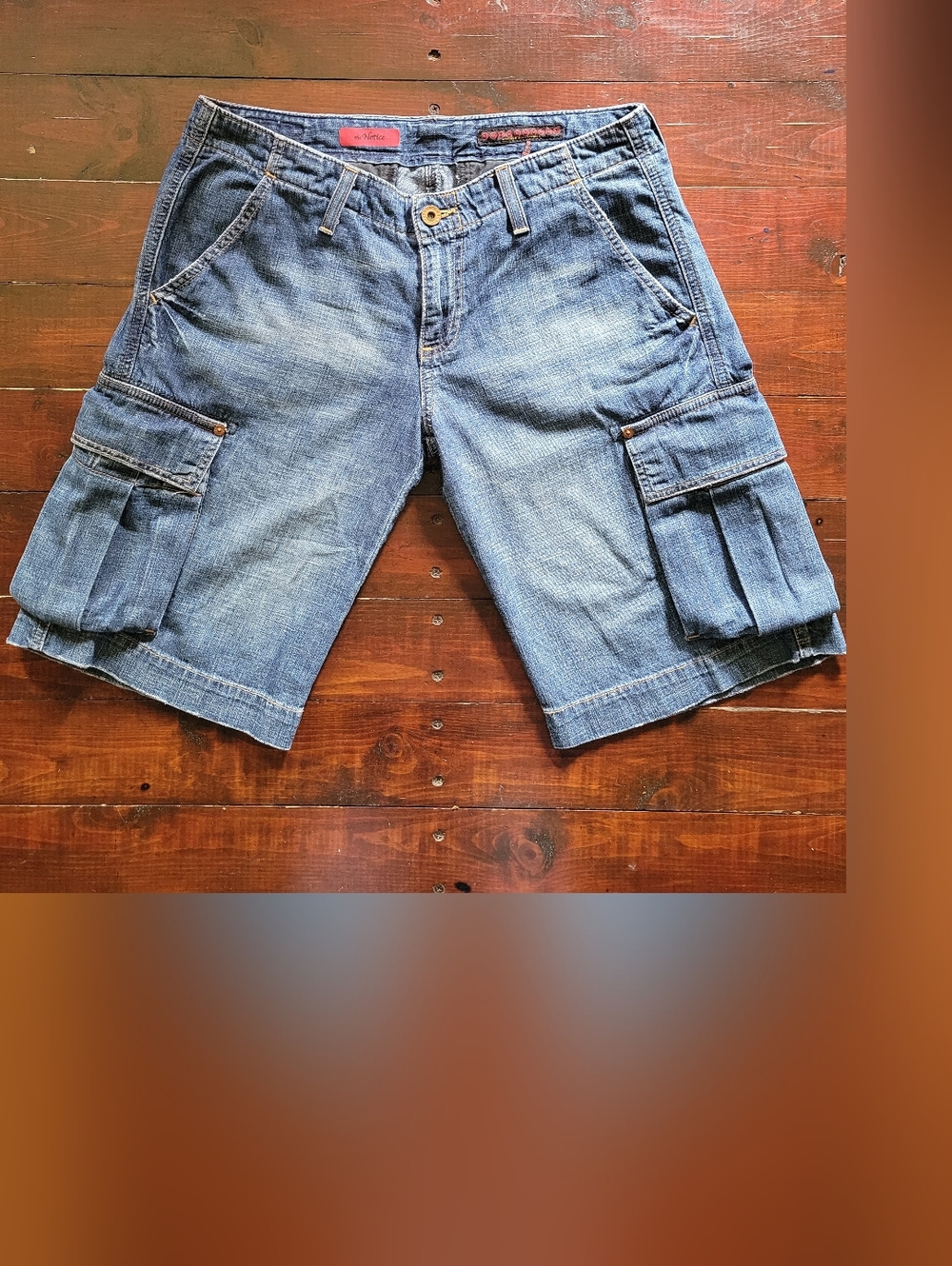 Awesome RARE Pair of AG Adriano Goldschmied Cargo Shorts "the Notice" Size 28